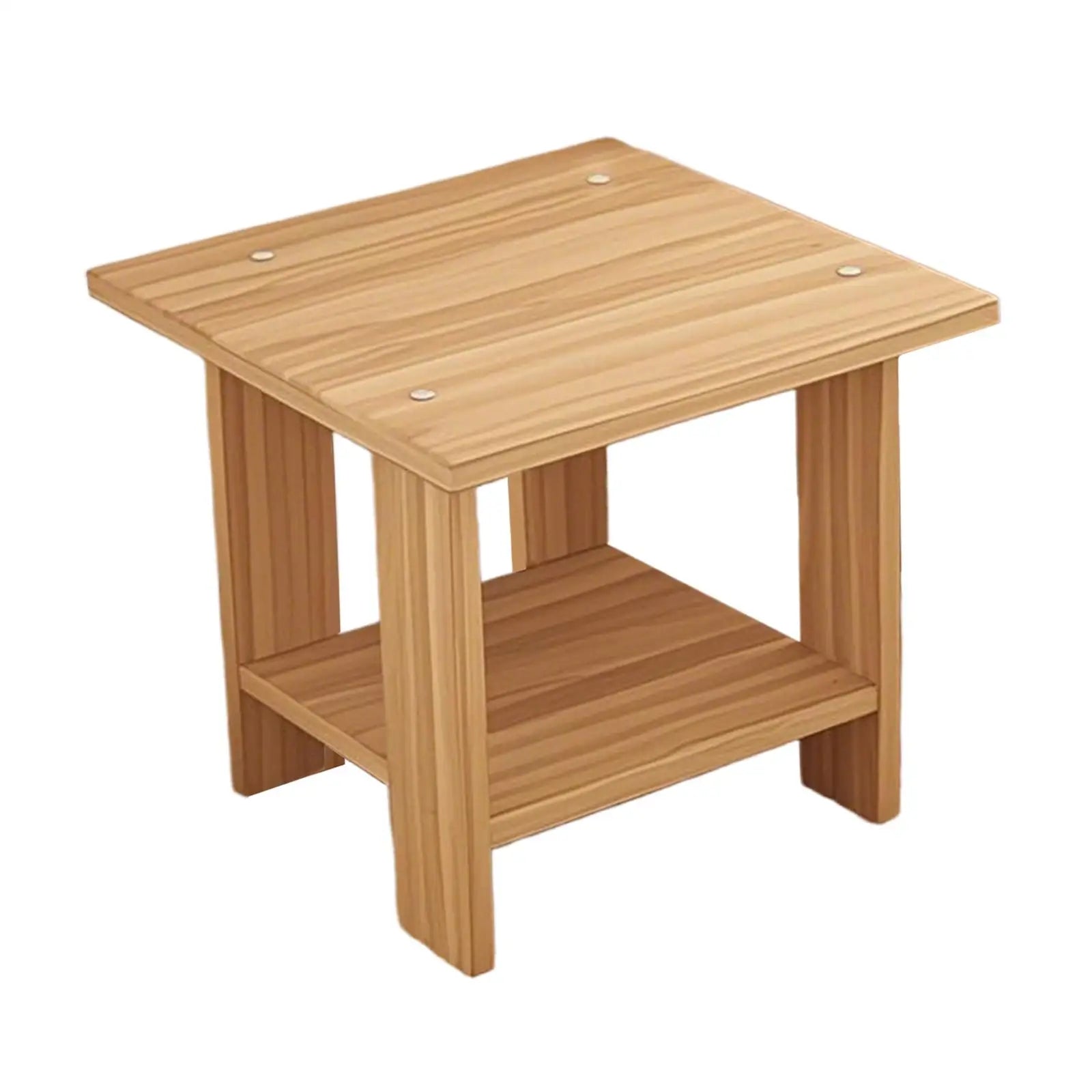Casssa™ Wooden Double Layer Side Table