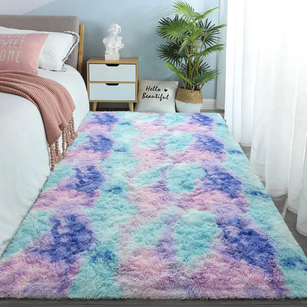CASSSA™ Tie-Dye Plush Carpet