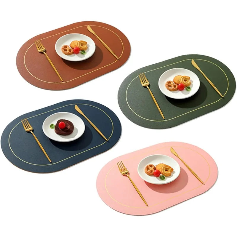 Casssa™ Leather Placemats