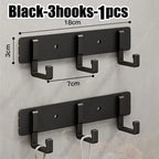 CasssaHeavy-Duty Wall Coat Rack with Hooks