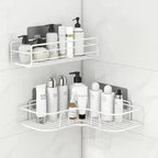 Casssa Floating Wall Shelf Metal Organizer