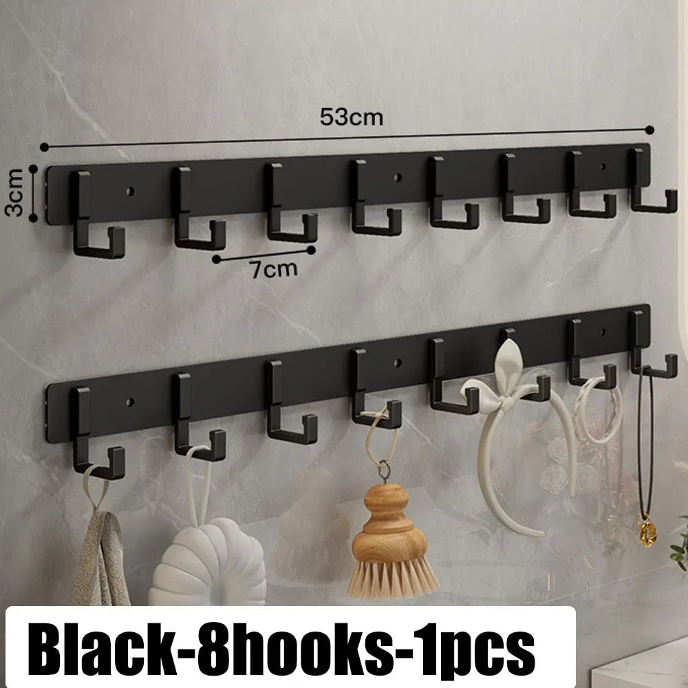 CasssaHeavy-Duty Wall Coat Rack with Hooks
