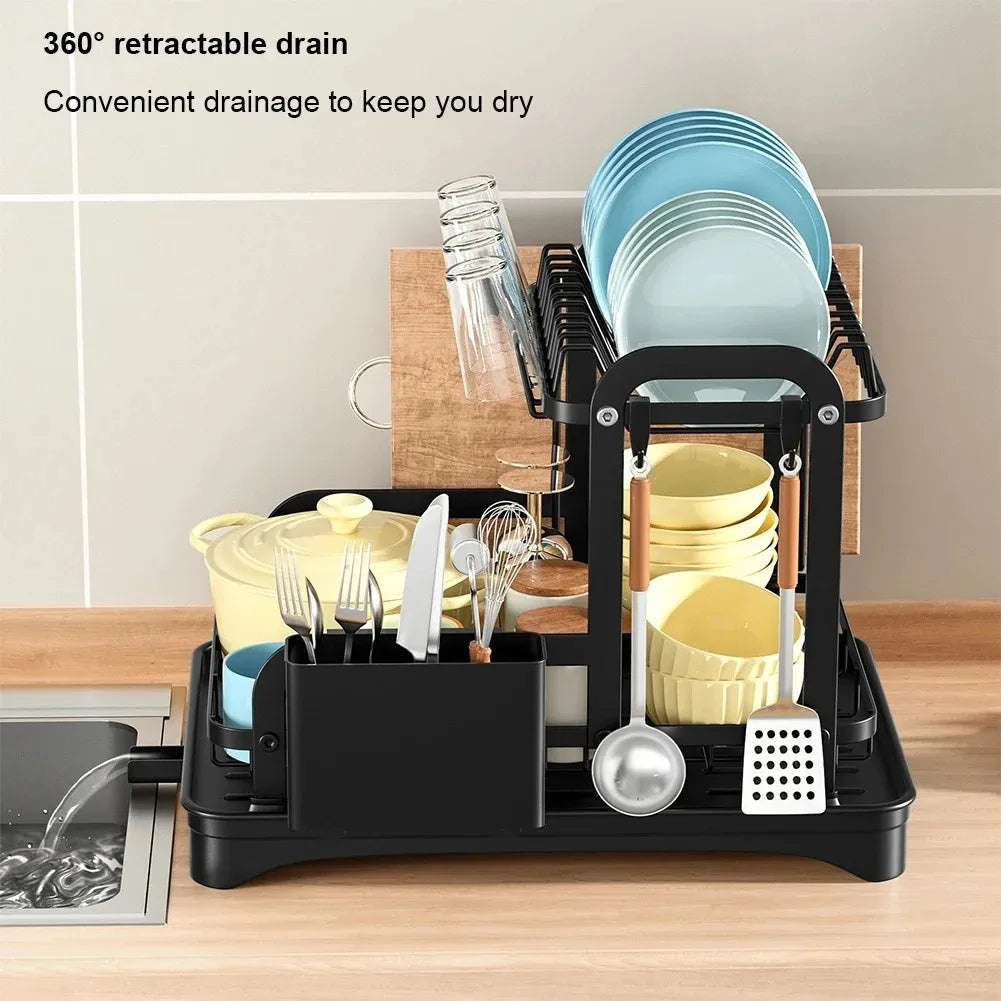 Casssa™ 2-Tier Dish Drying Rack