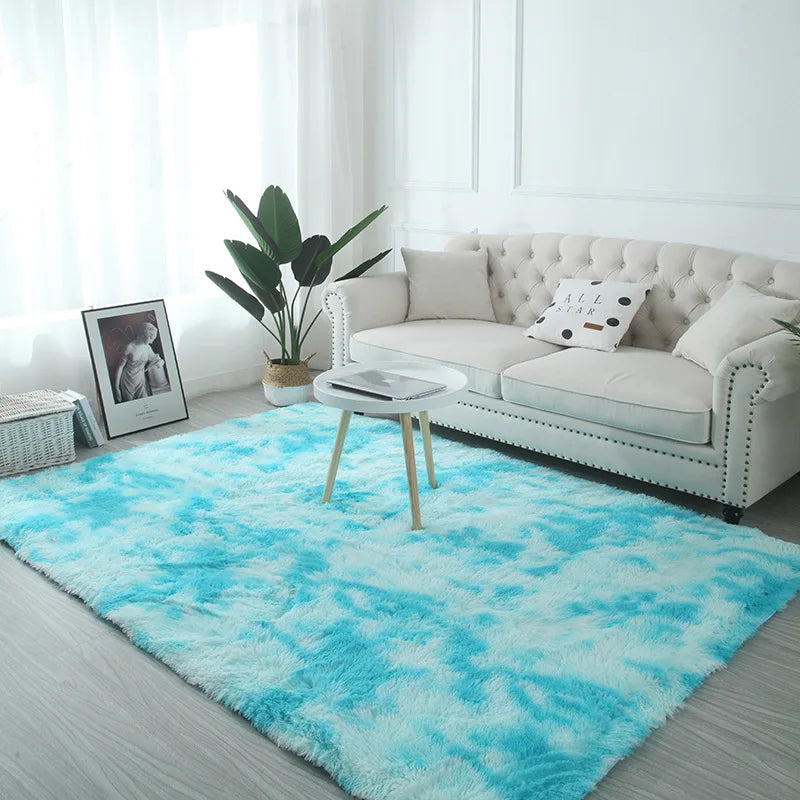 CASSSA™ Tie-Dye Plush Carpet
