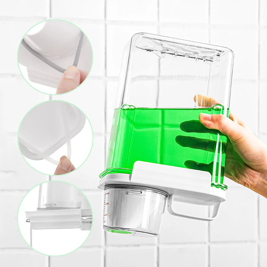Casss Airtight Refillable Laundry Detergent Dispenser