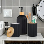 Casssa Bathroom Countertop Organizer Set