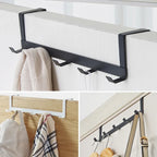 Casssa Over The Door 5 Hooks Organizer Rack