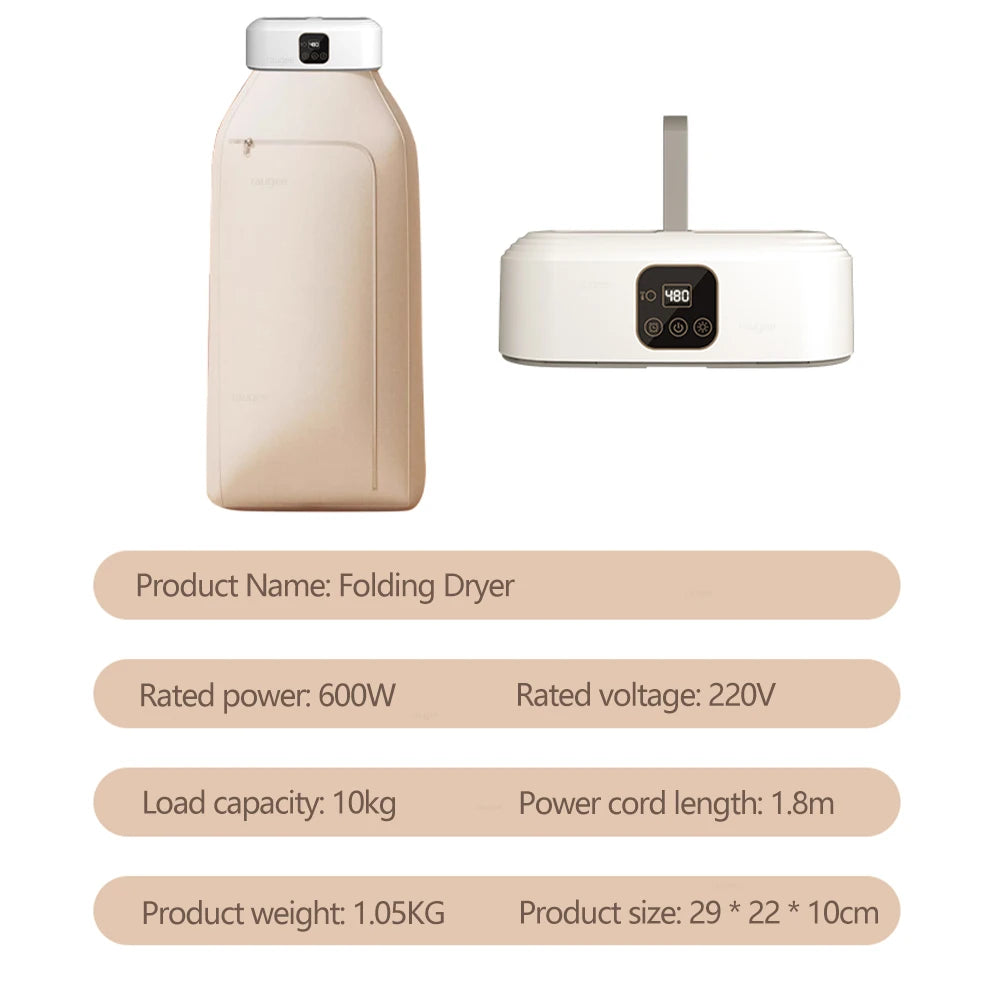 Casssa™ Portable Electric Clothing Dryer