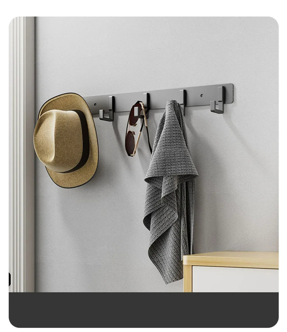 CasssaHeavy-Duty Wall Coat Rack with Hooks