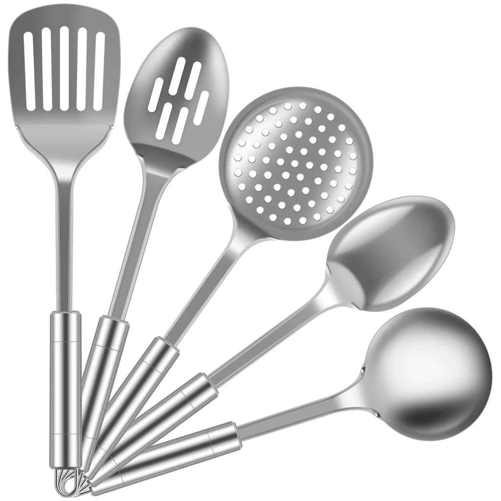 Casssa™ 5-Piece Stainless Steel Cooking Utensils Set