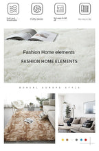 CASSSA™ Tie-Dye Plush Carpet