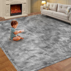 CASSSA™ Tie-Dye Plush Carpet