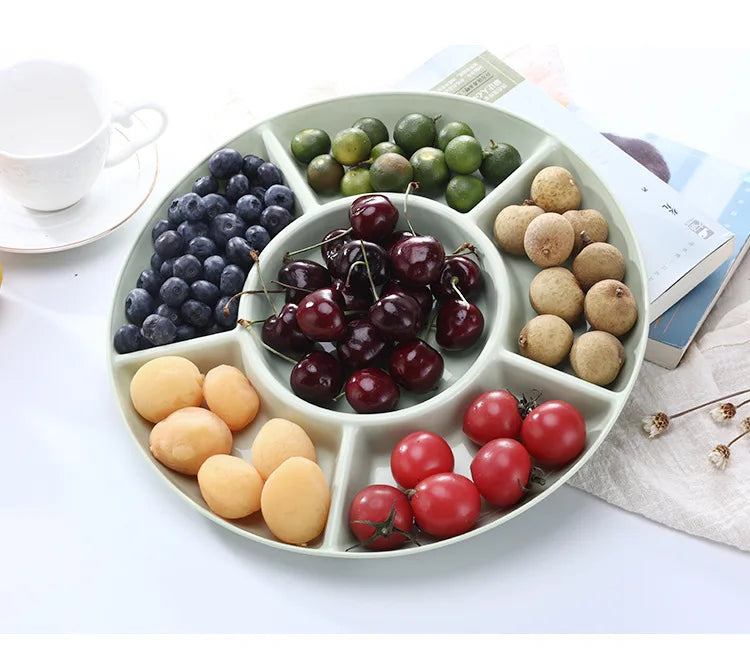 Casssa™ Plastic Fruit & Snack Plate