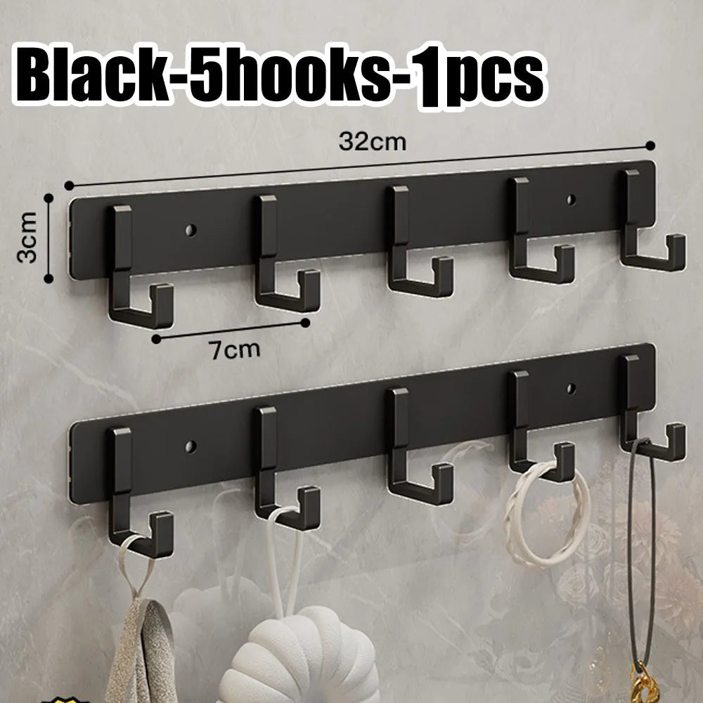 CasssaHeavy-Duty Wall Coat Rack with Hooks