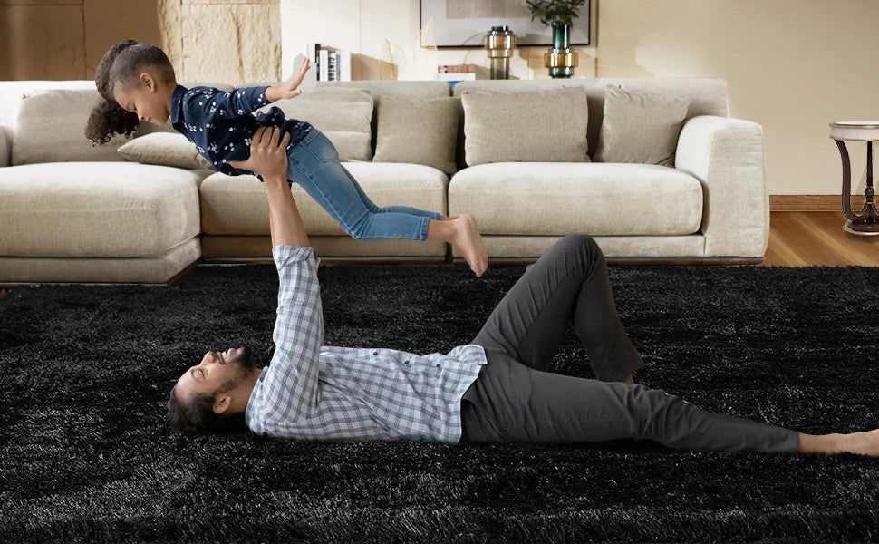 CASSSA™ Tie-Dye Plush Carpet