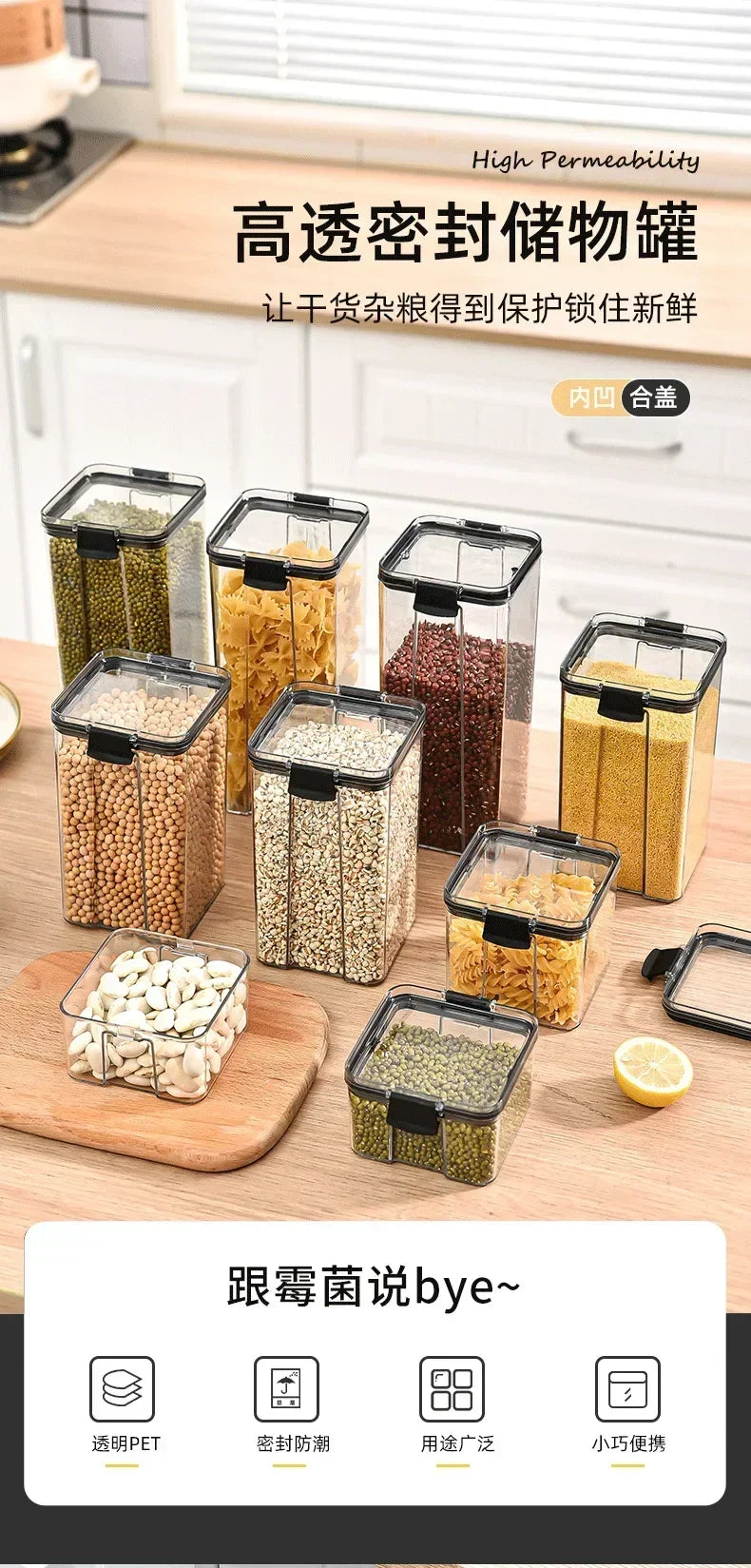Casssa™ Airtight Food Storage Containers