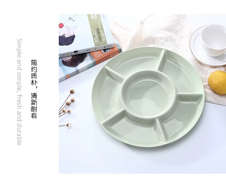 Casssa™ Plastic Fruit & Snack Plate