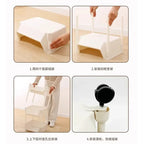 Casssa Multi-Layer Trolley Bookshelf & Storage Cabinet