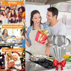 Casssa™ 5-Piece Stainless Steel Cooking Utensils Set