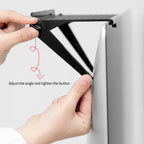 CasssaAdjustable TV Screen Top Storage Shelf