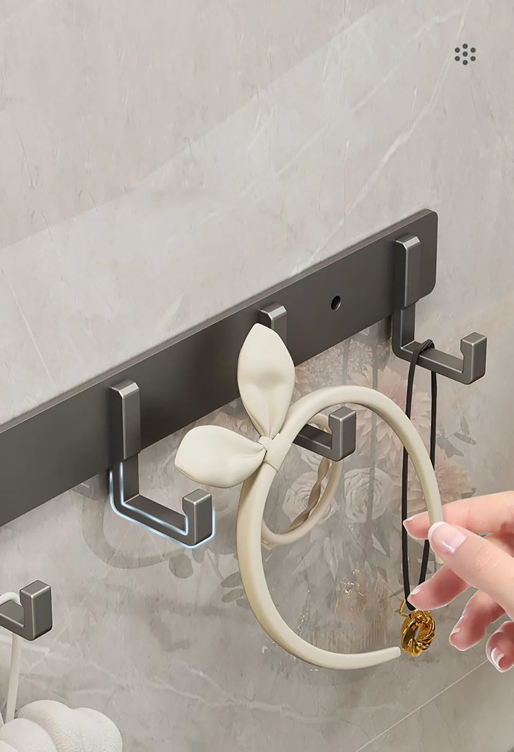 CasssaHeavy-Duty Wall Coat Rack with Hooks