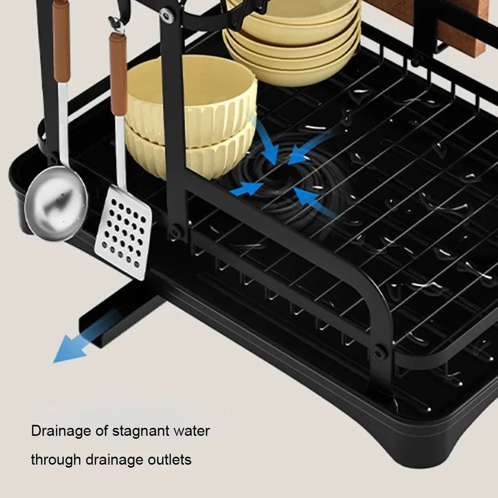 Casssa™ 2-Tier Dish Drying Rack