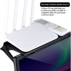 CasssaAdjustable TV Screen Top Storage Shelf