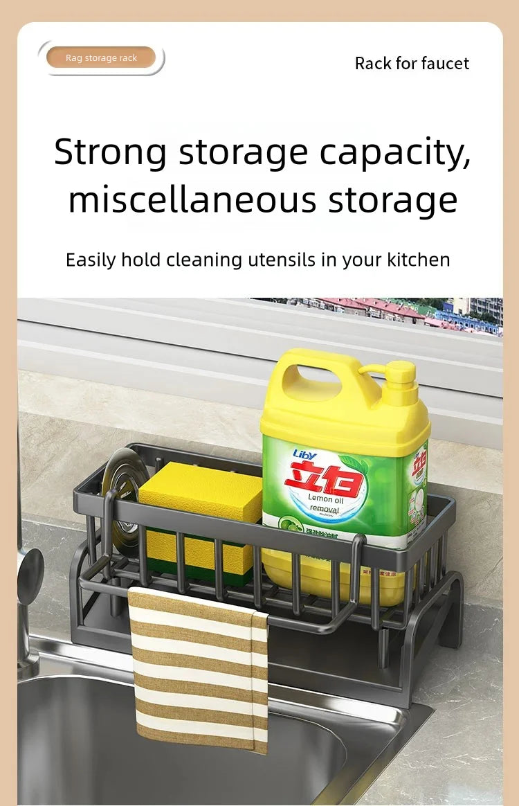 Casssa Kitchen Spice Storage Shelf with Drainage