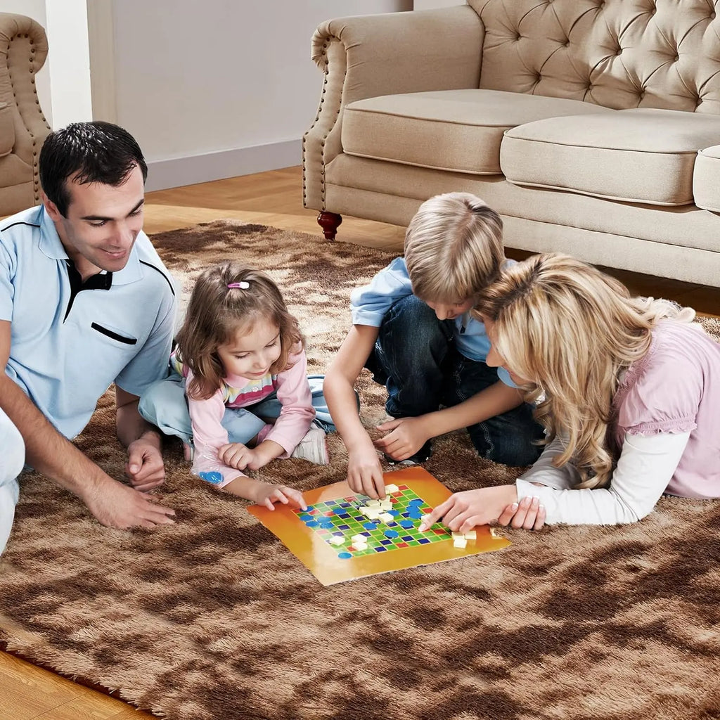 CASSSA™ Tie-Dye Plush Carpet