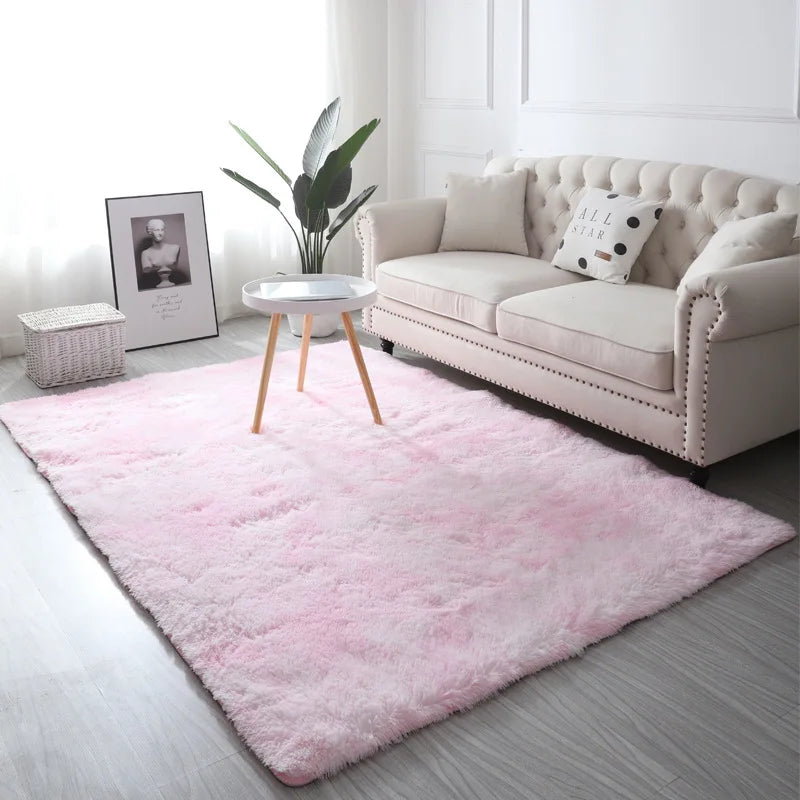CASSSA™ Tie-Dye Plush Carpet