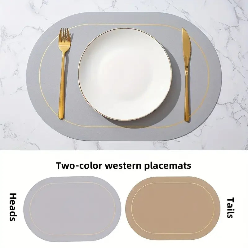 Casssa™ Leather Placemats