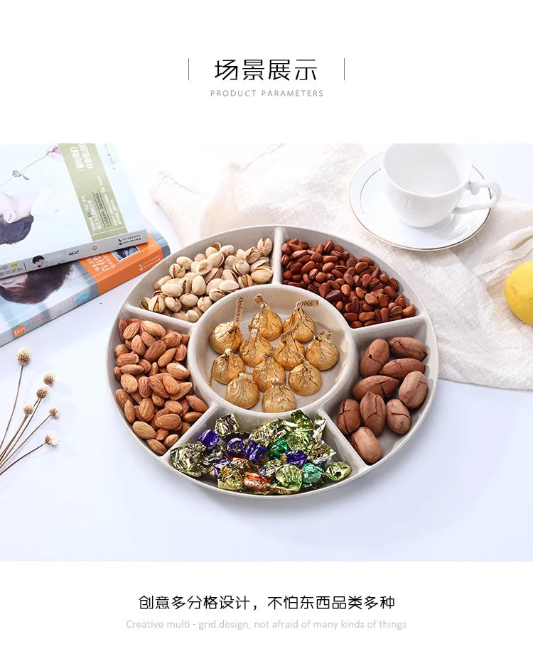 Casssa™ Plastic Fruit & Snack Plate