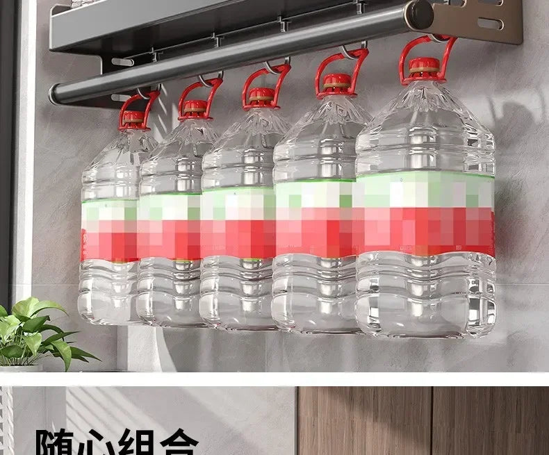 Casssa™ Wall-Mounted Kitchen Condiment Rack