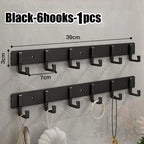 CasssaHeavy-Duty Wall Coat Rack with Hooks