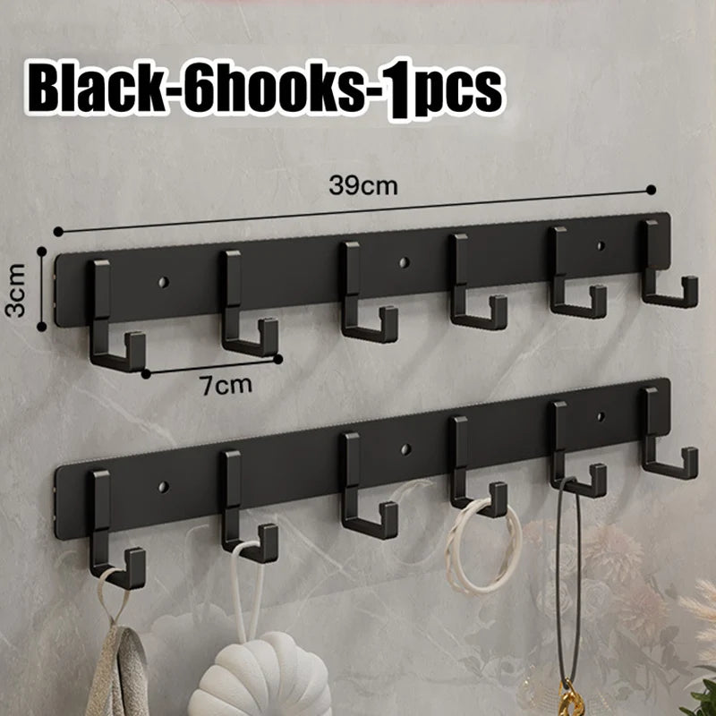 CasssaHeavy-Duty Wall Coat Rack with Hooks