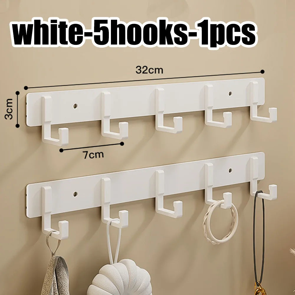 CasssaHeavy-Duty Wall Coat Rack with Hooks