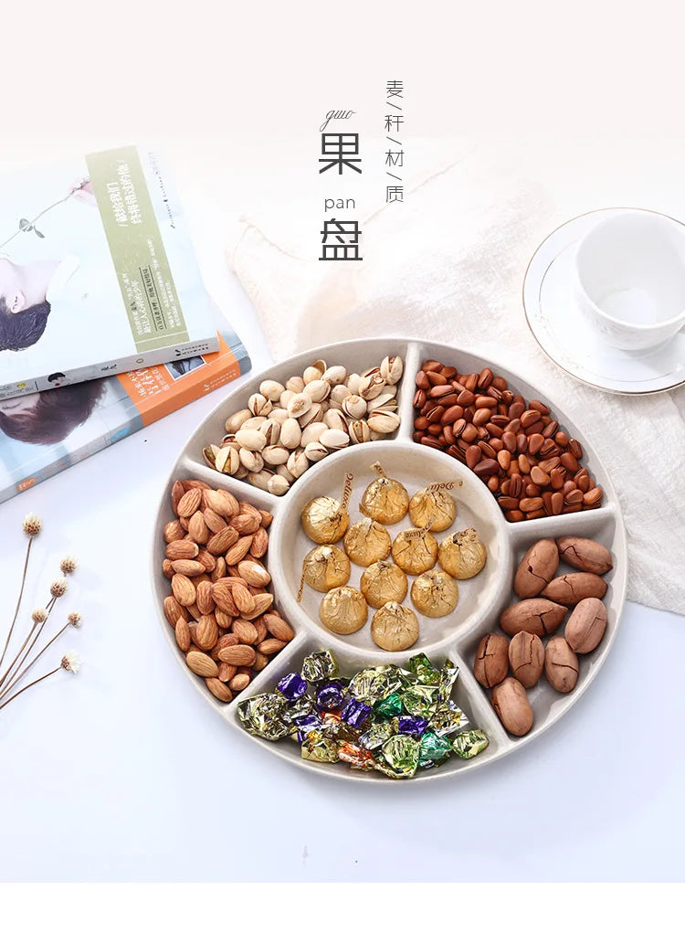 Casssa™ Plastic Fruit & Snack Plate