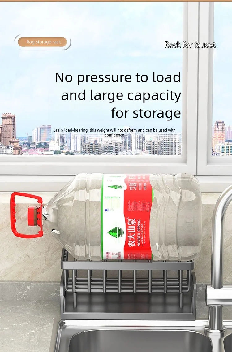 Casssa Kitchen Spice Storage Shelf with Drainage