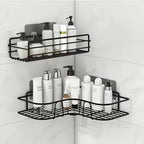 Casssa Floating Wall Shelf Metal Organizer