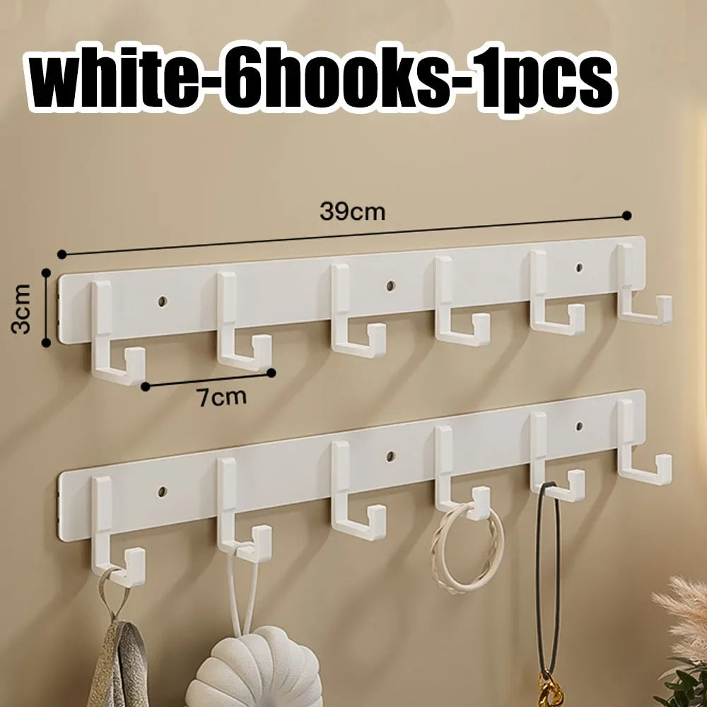 CasssaHeavy-Duty Wall Coat Rack with Hooks
