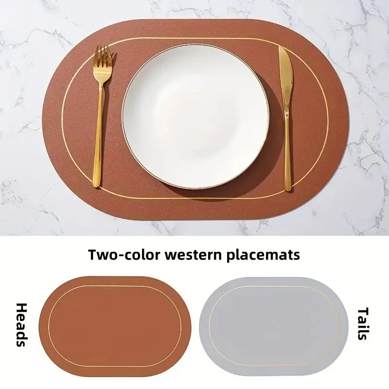 Casssa™ Leather Placemats