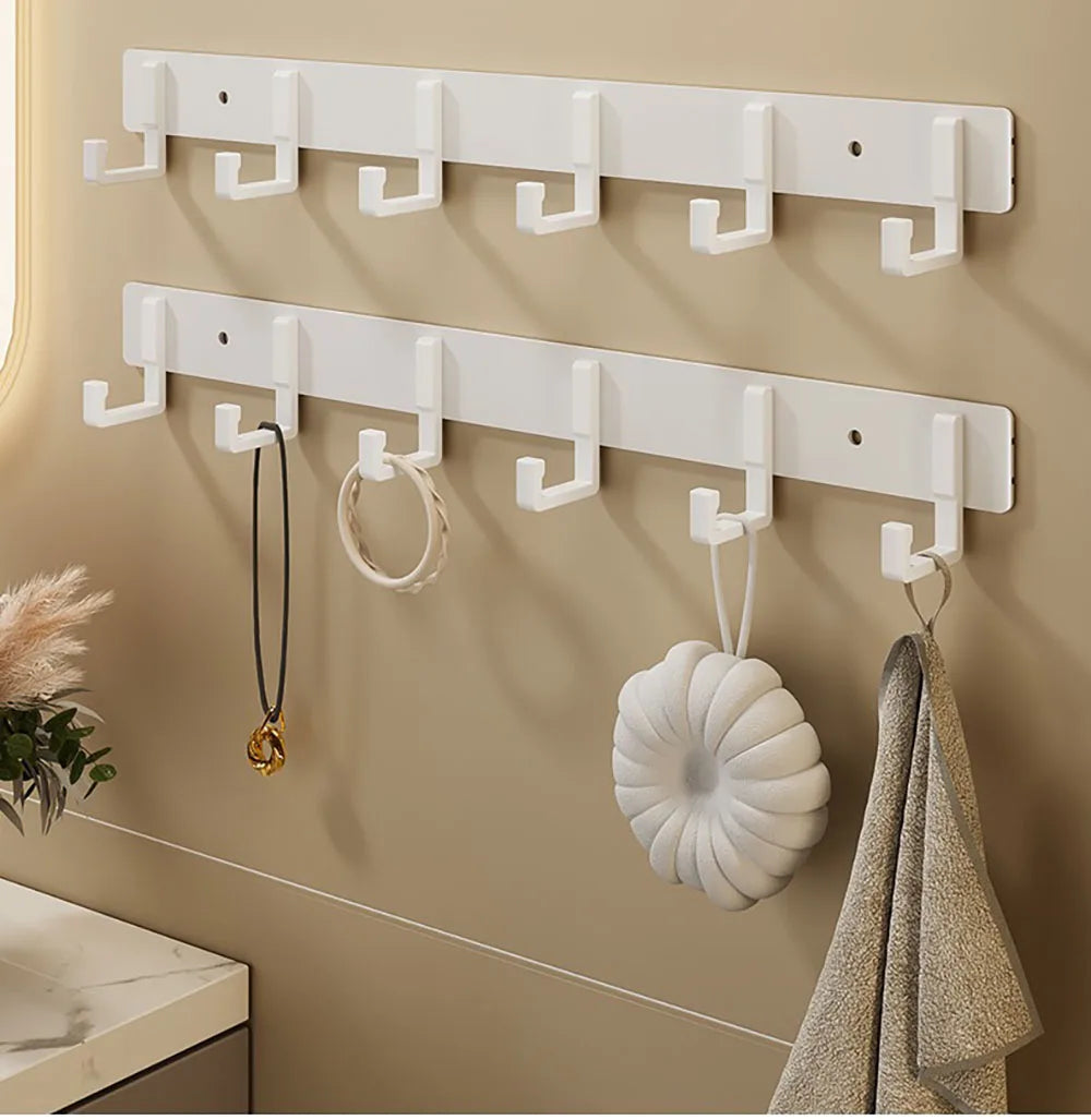 CasssaHeavy-Duty Wall Coat Rack with Hooks