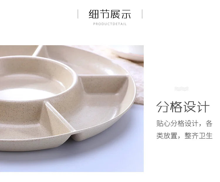 Casssa™ Plastic Fruit & Snack Plate