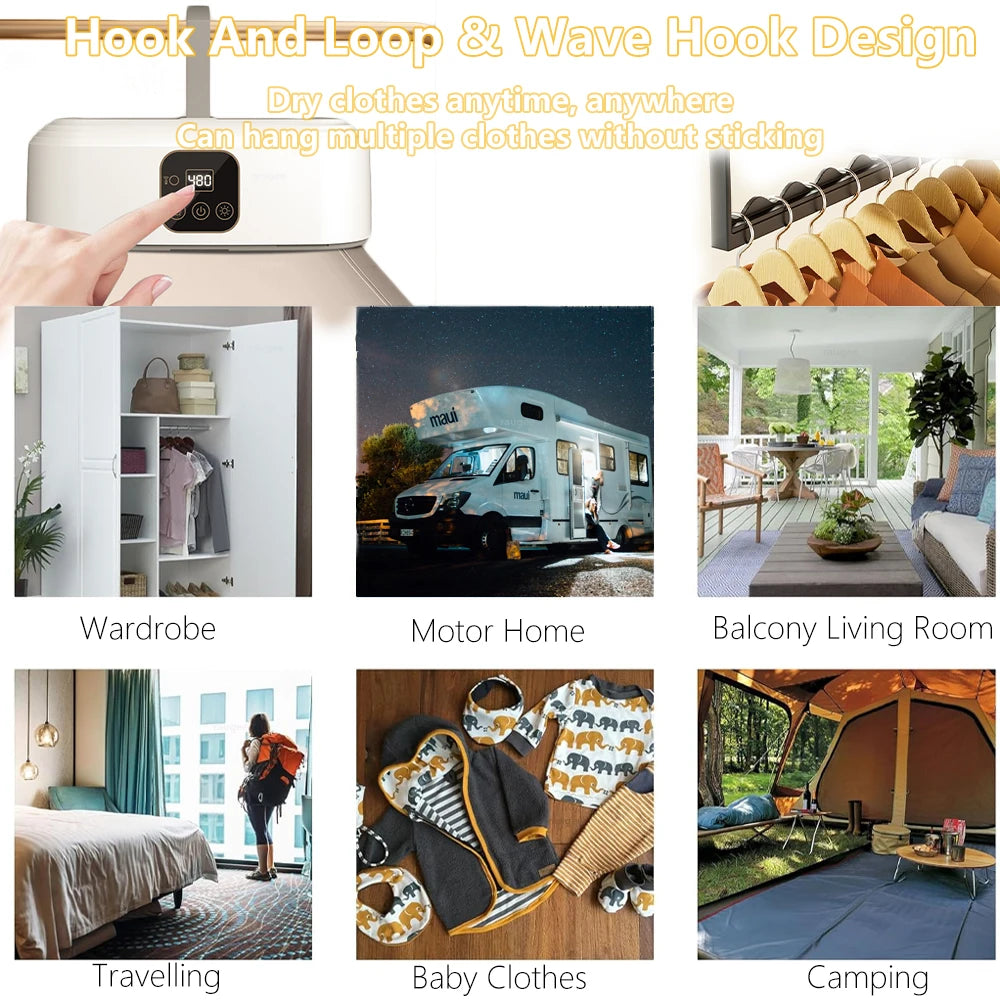 Casssa™ Portable Electric Clothing Dryer