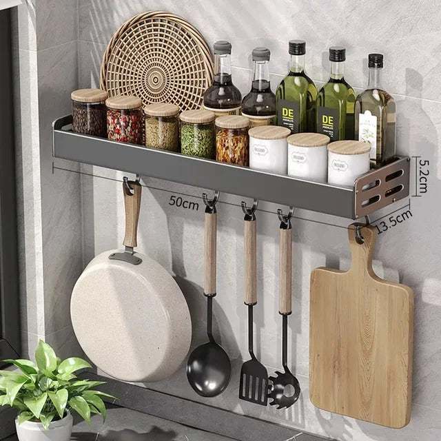 Casssa™ Wall-Mounted Kitchen Condiment Rack