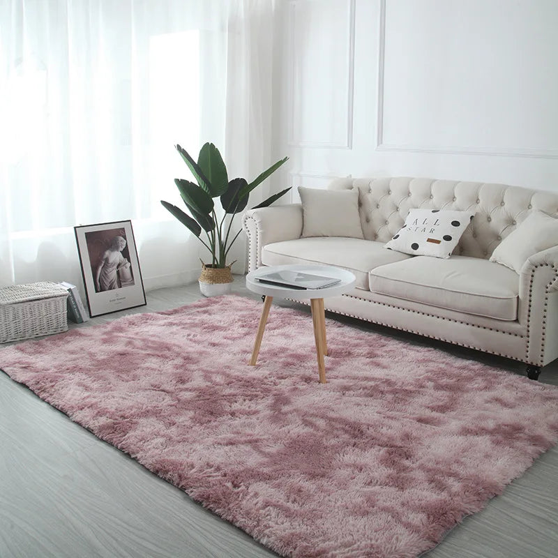 CASSSA™ Tie-Dye Plush Carpet
