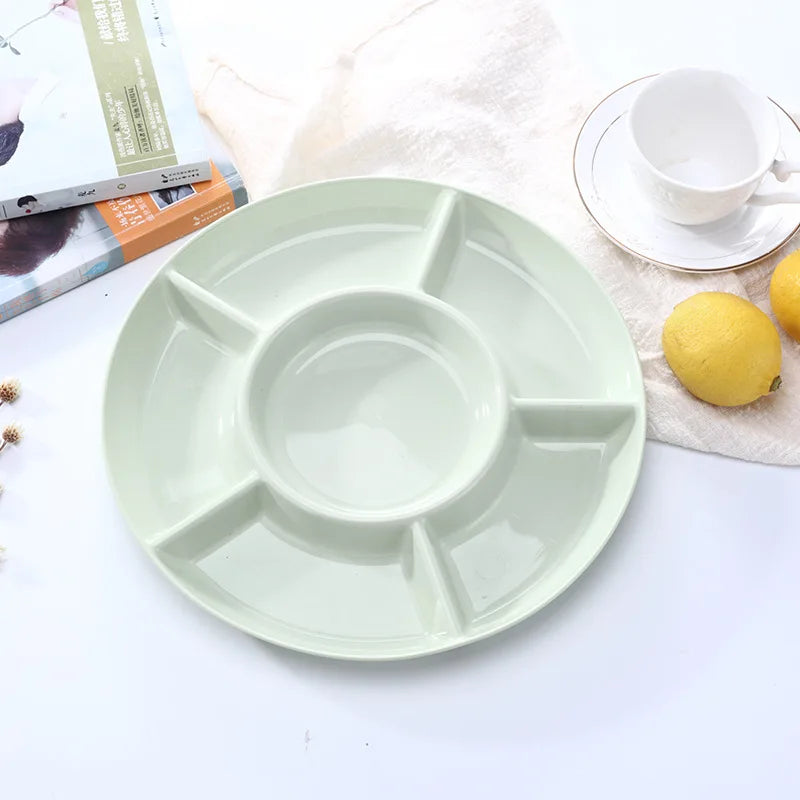 Casssa™ Plastic Fruit & Snack Plate