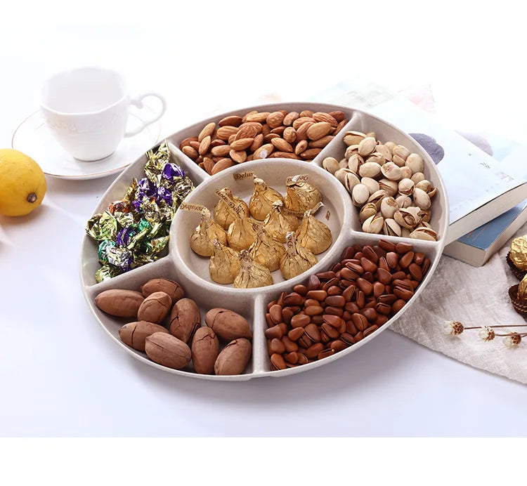 Casssa™ Plastic Fruit & Snack Plate